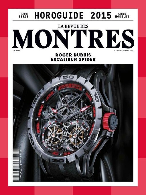 Title details for La Revue des Montres - l'Horoguide by Les Editions Jalou - Available